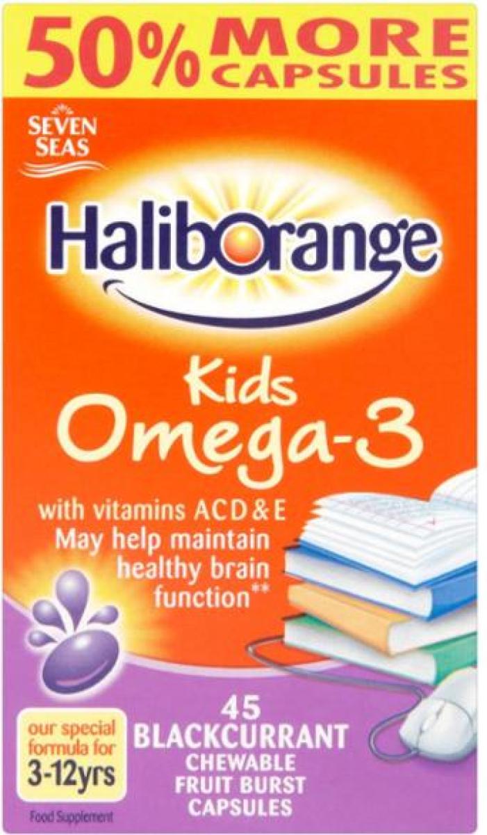 Kids Omega 3 Blackcurrant 45 Chewables