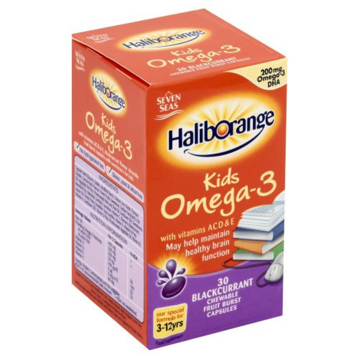 Kids Omega 3 Blackcurrant 30 Chewables