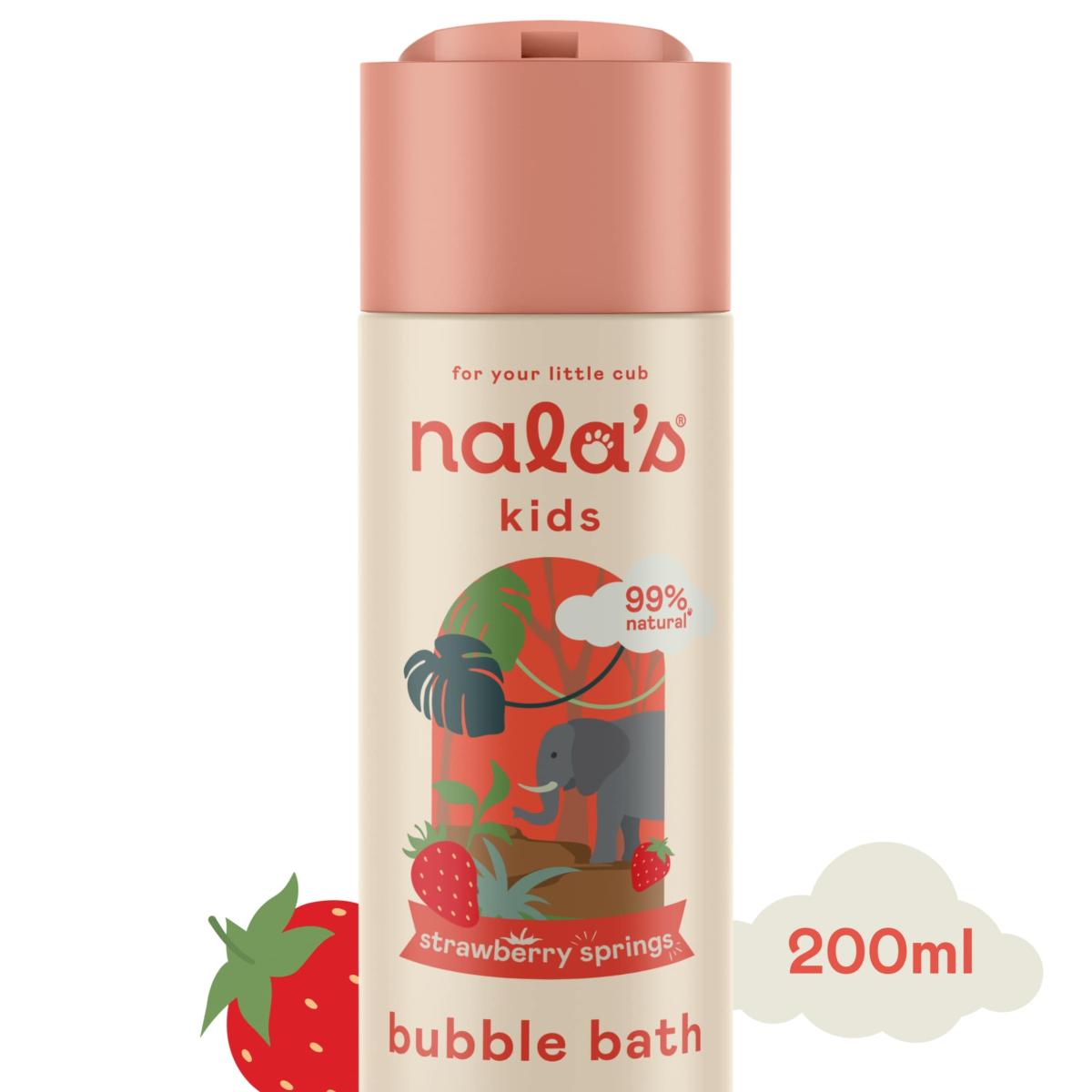 Nala's Kids Bubble Bath Strawberry Springs
