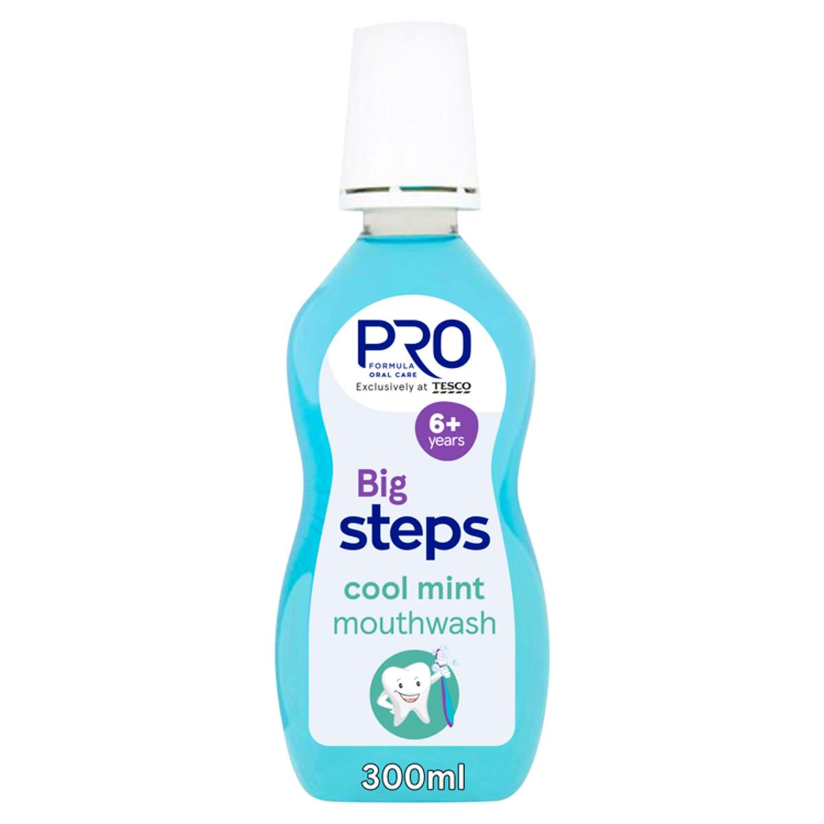 Big Steps Cool Mint Mouthwash 6+