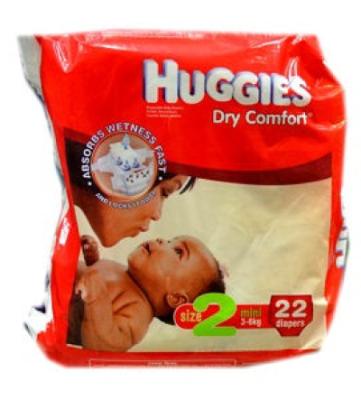 Dry Comfort Size 2 3-6 kg x22