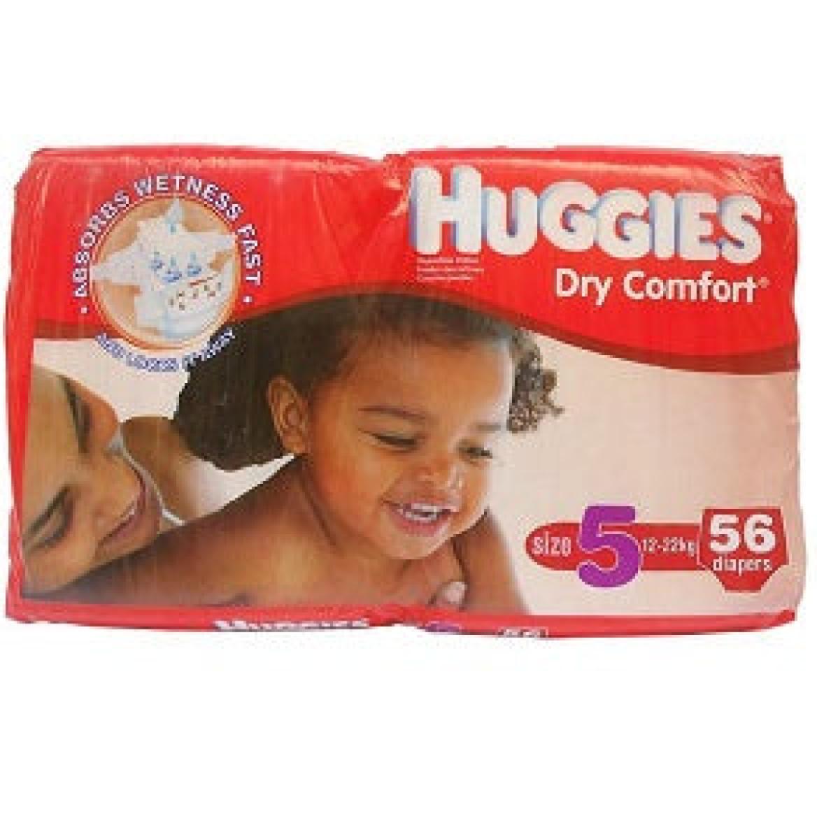 Dry Comfort Size 5 12-22 kg x56