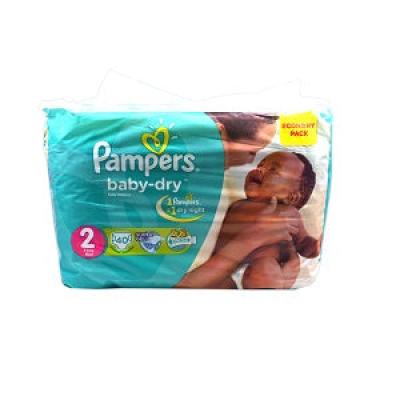 Baby Dry Size 2 Mini 3-6 kg x40 (NG)
