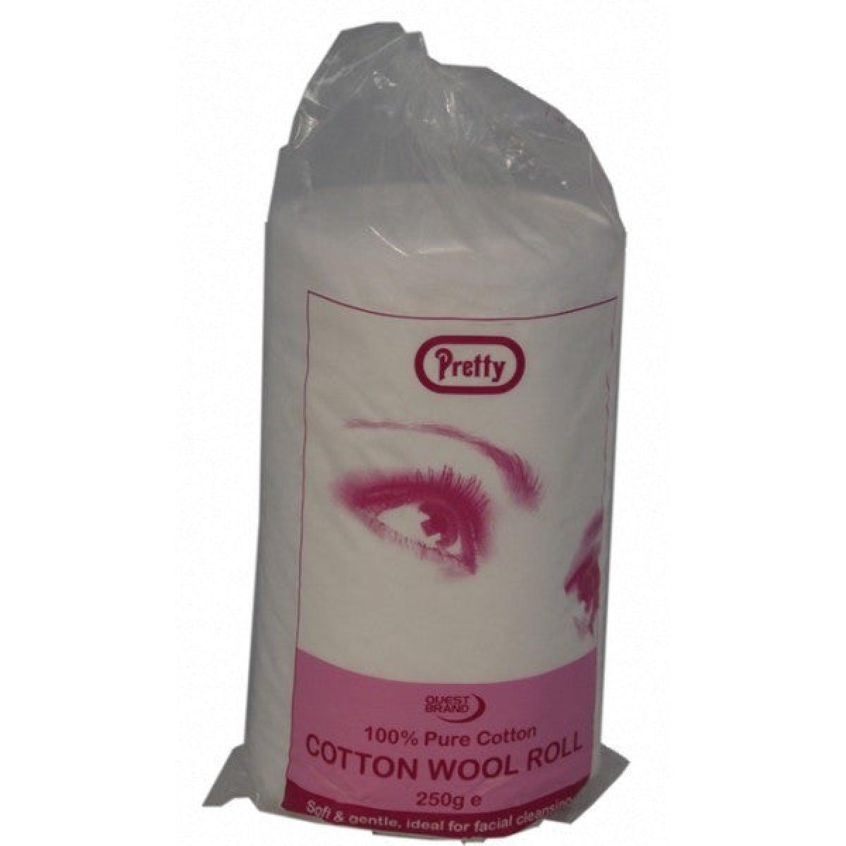 Cotton Wool Roll White x100