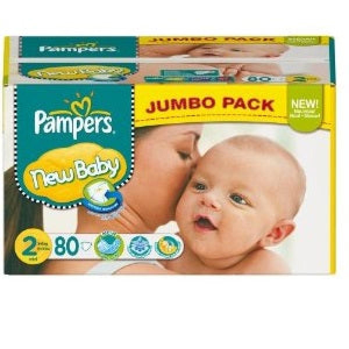 Baby Dry Jumbo Pack Mini 2 3-6 kg x80 (NG)