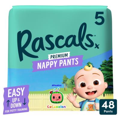 Premium Cocomelon Nappy Pants Size 5 48 Jumbo Pack