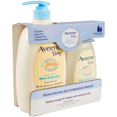 Baby Lightly Scented Wash & Shampoo 976 ml +