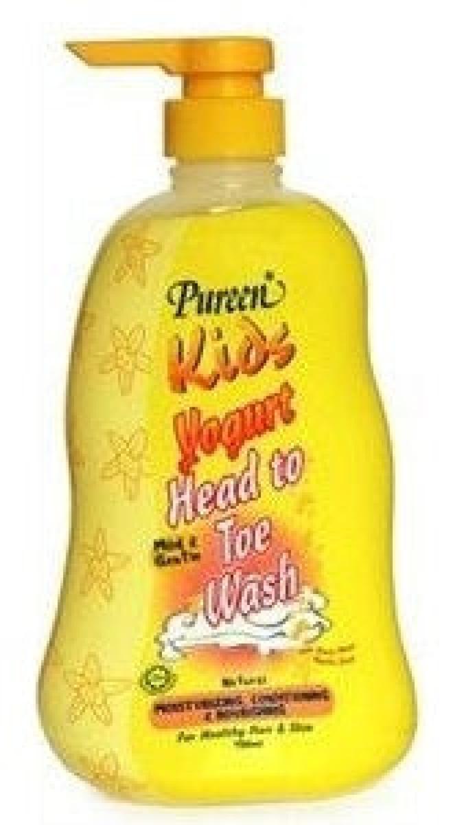 Kids Yoghurt Head To Toe Wash Natural