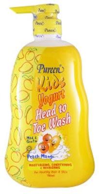 Kids Yoghurt Head To Toe Wash Peach & Mango