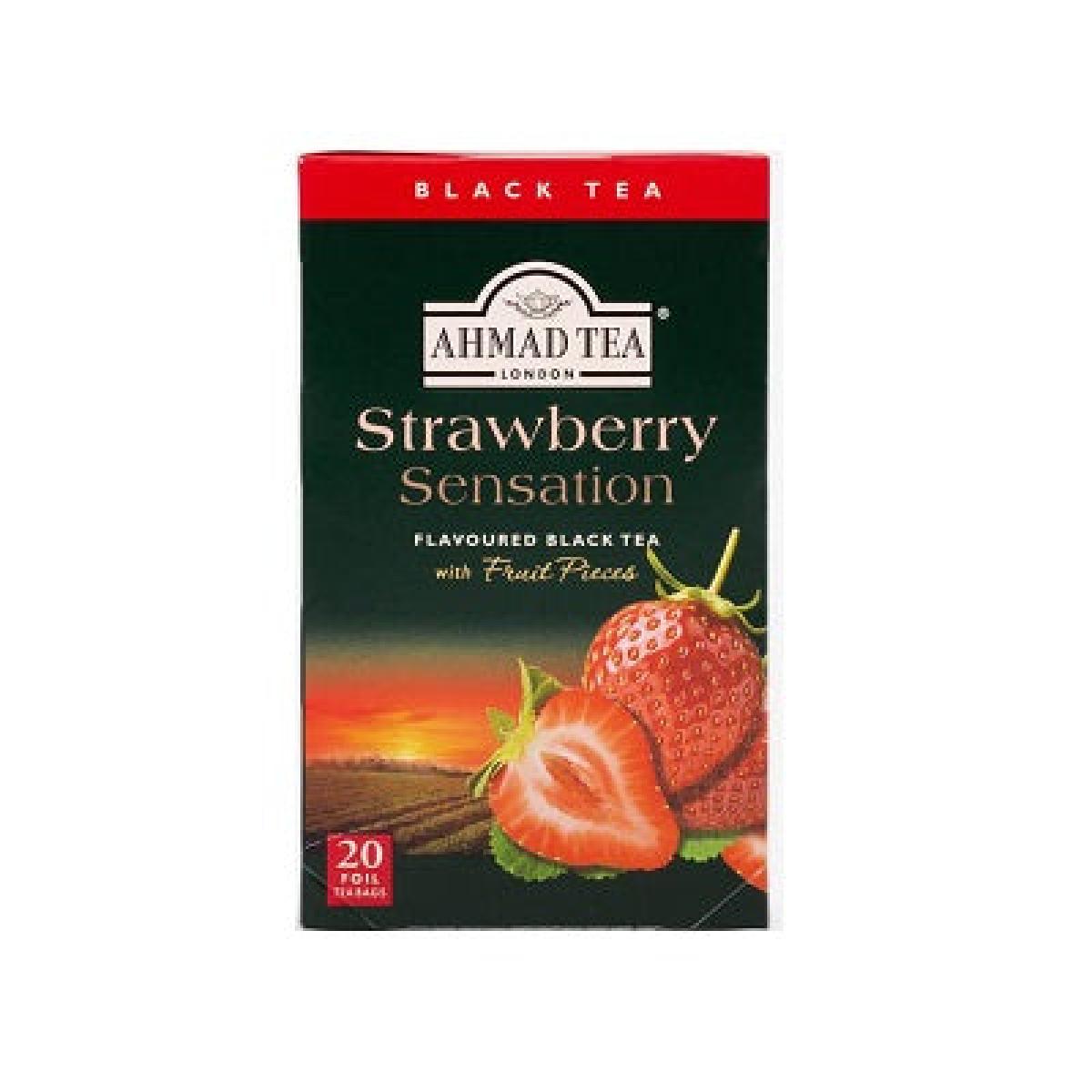 Strawberry Sensation Flavoured Black Tea