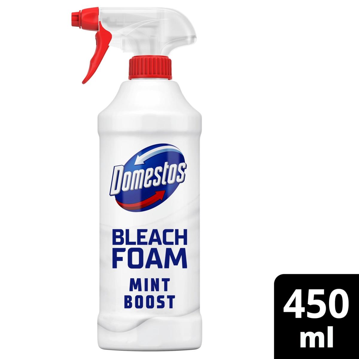 Bleach Foam Toilet & Bathroom Cleaner Mint Boost