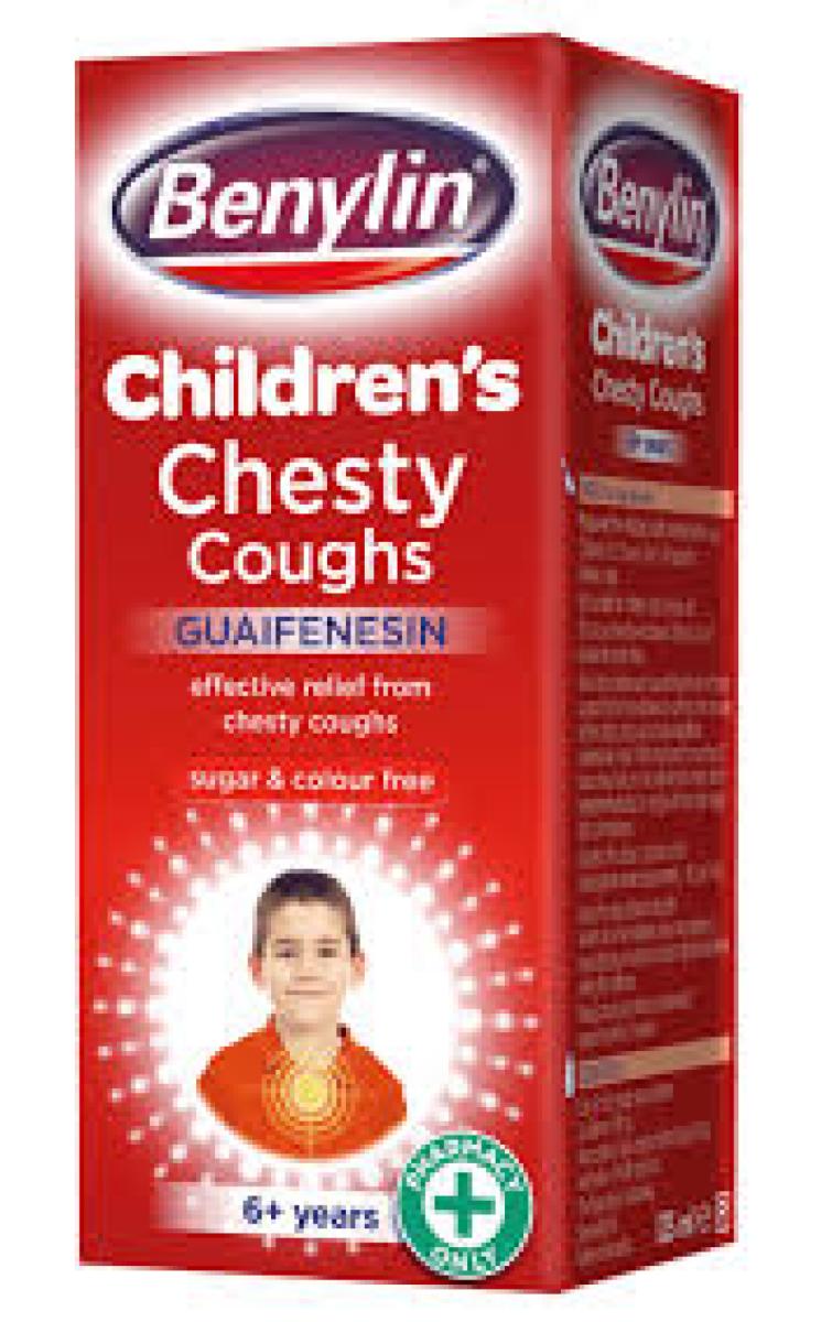 Children's Chesty Cough Syrup Non-Drowsy 6-12 Years
