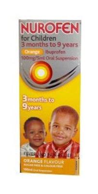 For Children Orange 3 Months - 9 Years