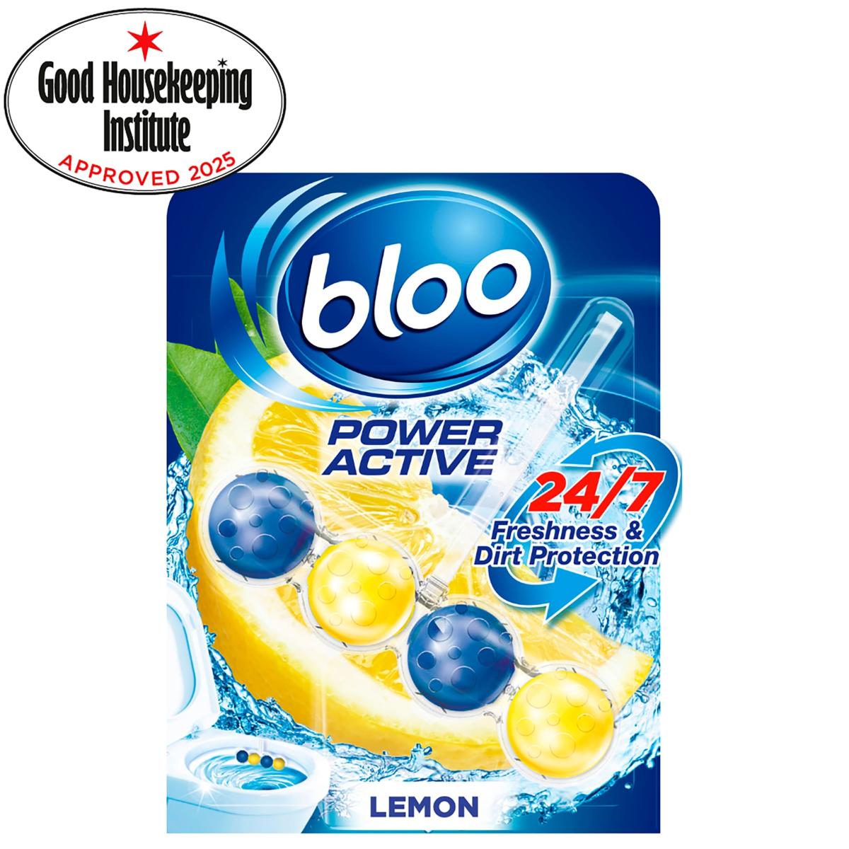 Poweractive Lemon Toilet Rim Block
