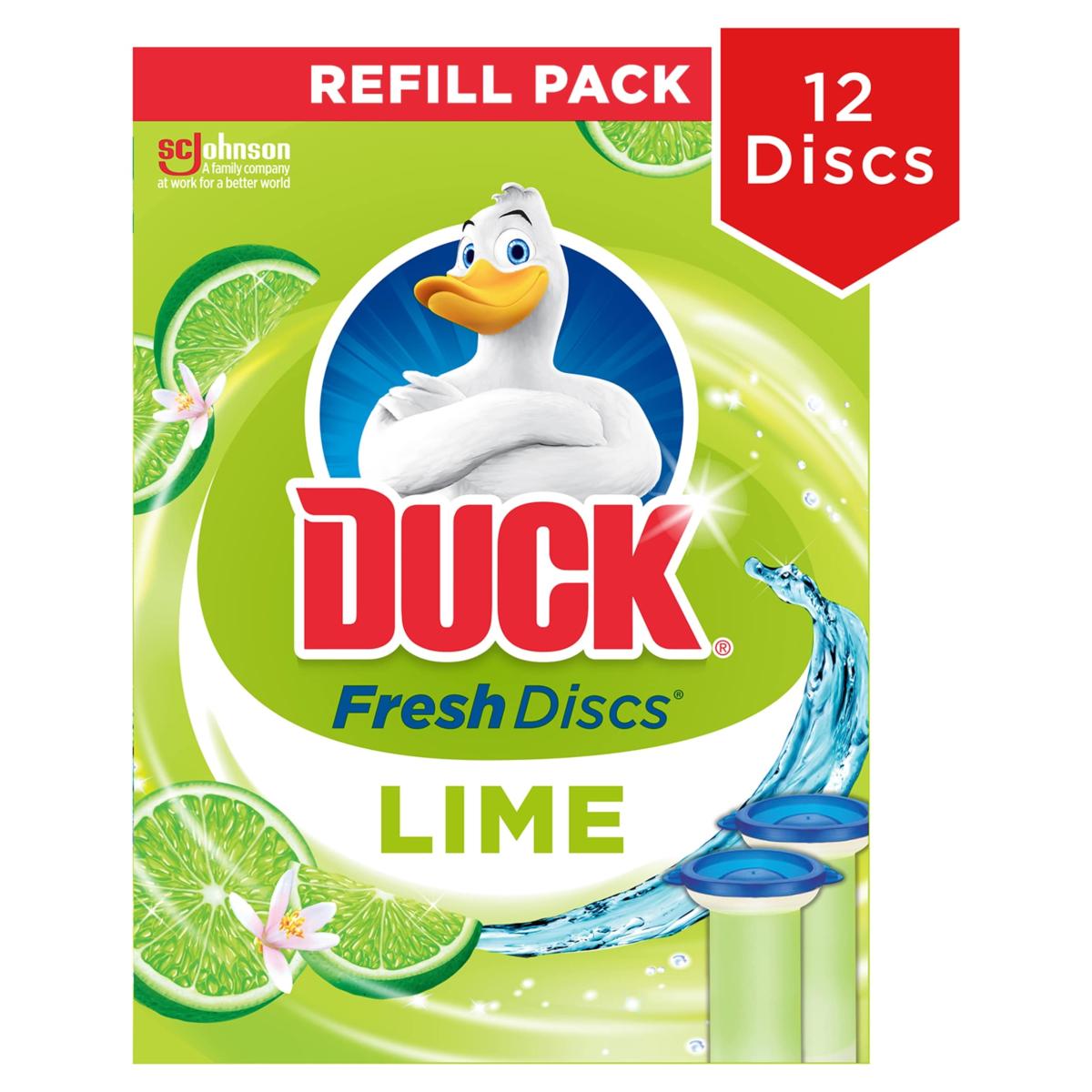 Fresh Discs Toilet Cleaner Refills Lime