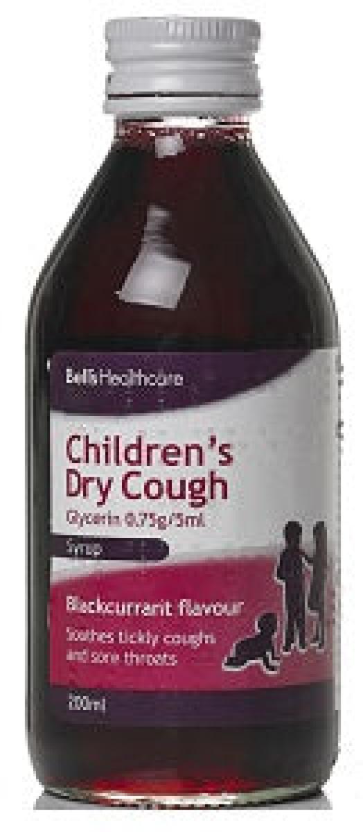Children's Dry Cough Blackcurrant