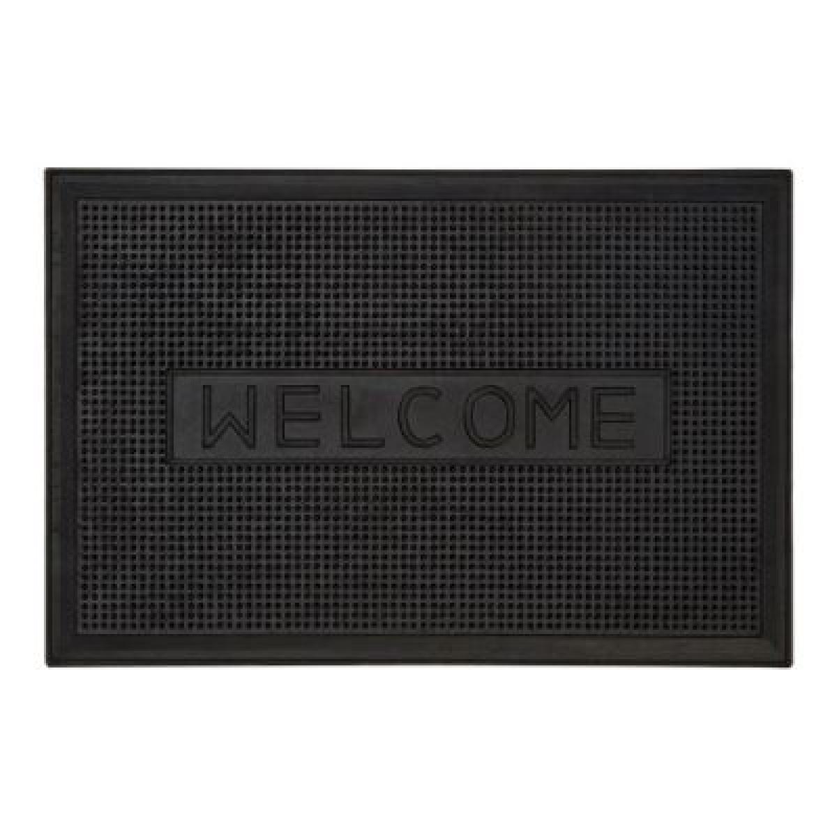 Doormat Welcome Rubber 60 cm x
