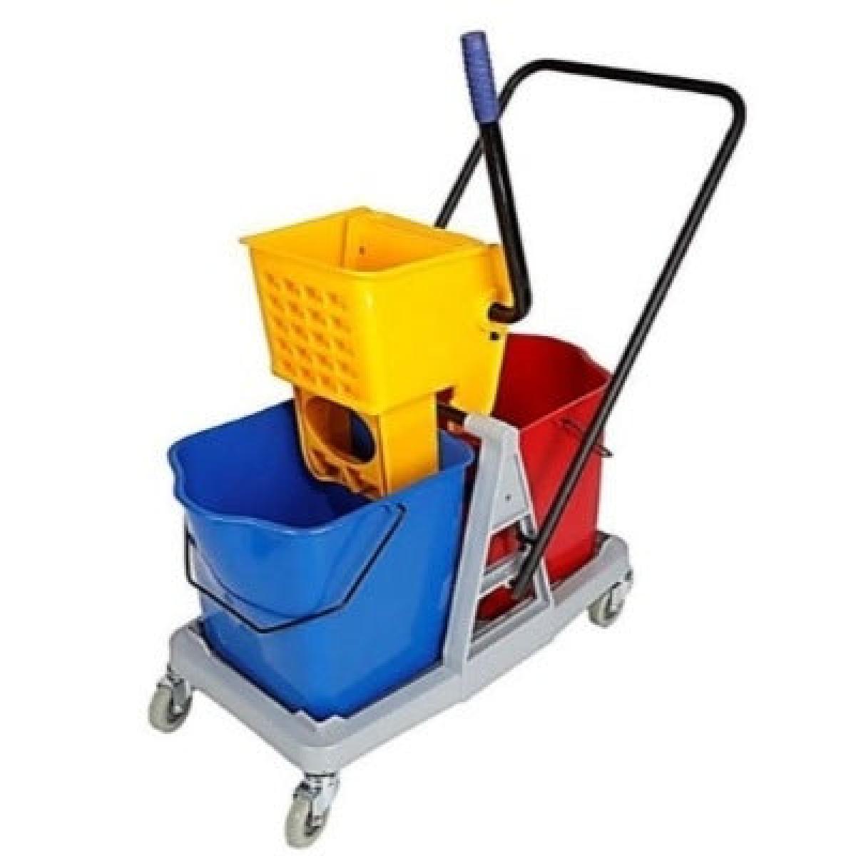 2 Compartments Bucket + Wringer