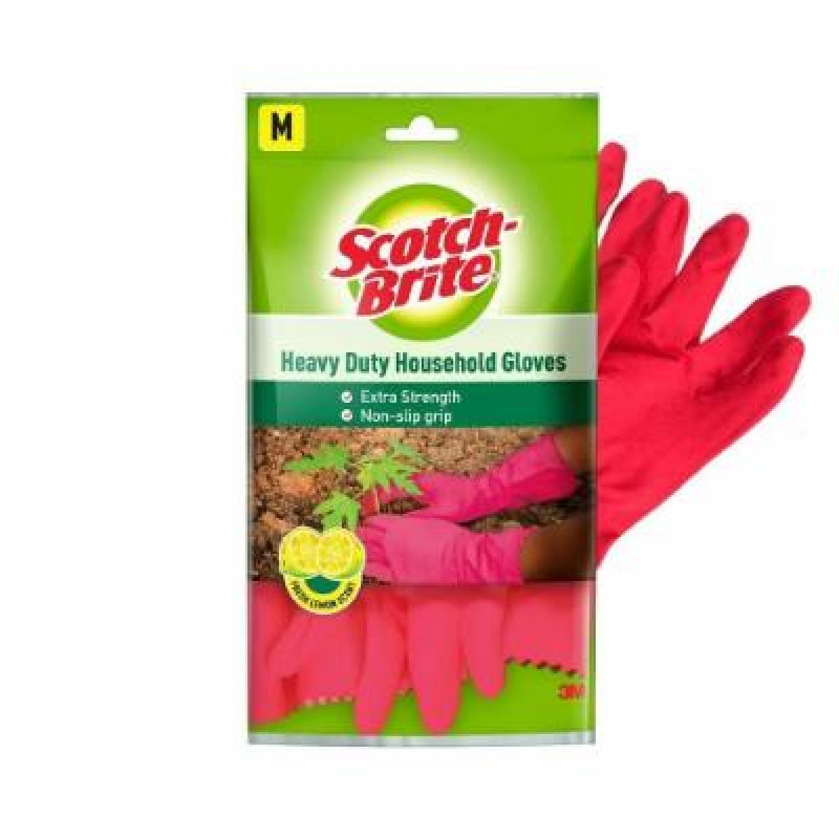 Lemon Scented Heavy Duty Gloves Small