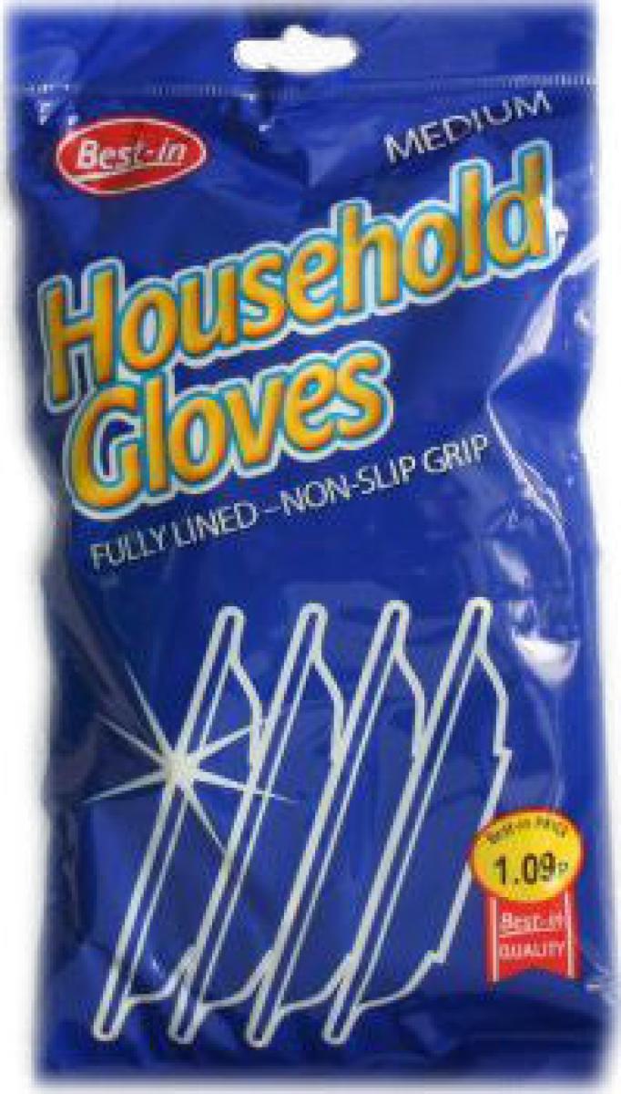 Household Gloves Medium 1 Pair