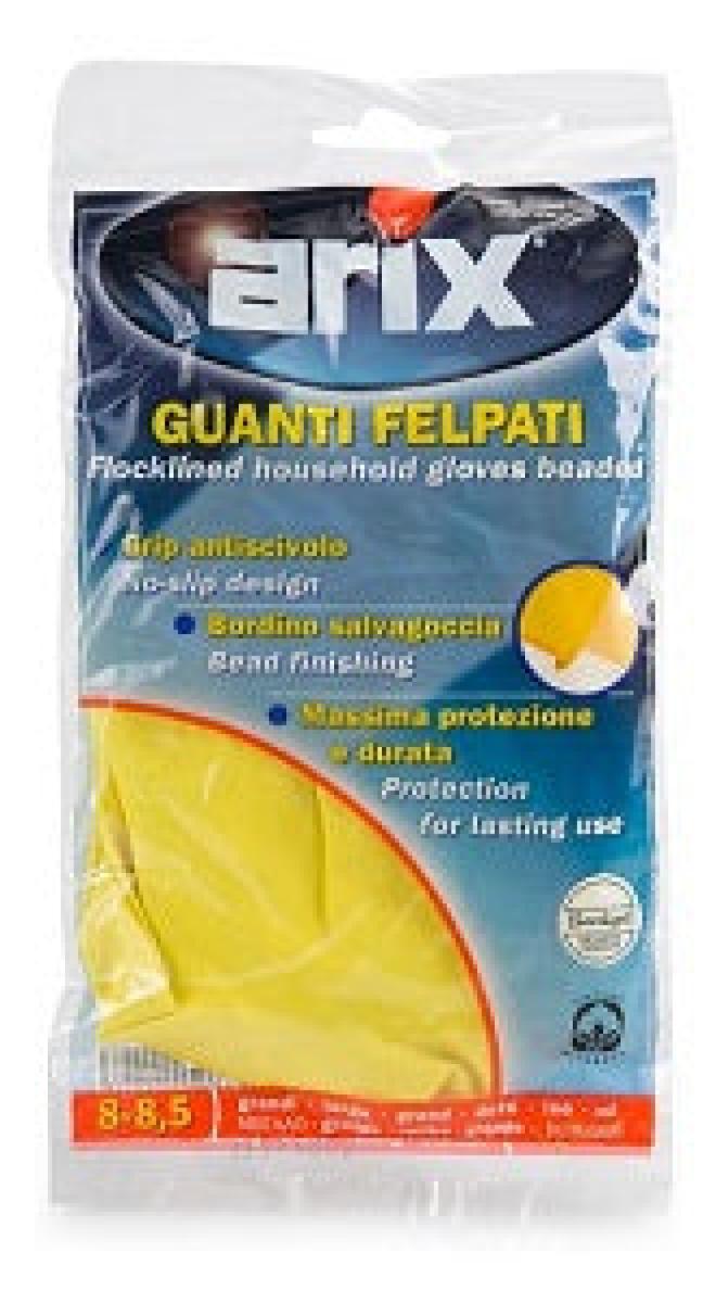 Flocklined Gloves Beaded ART227