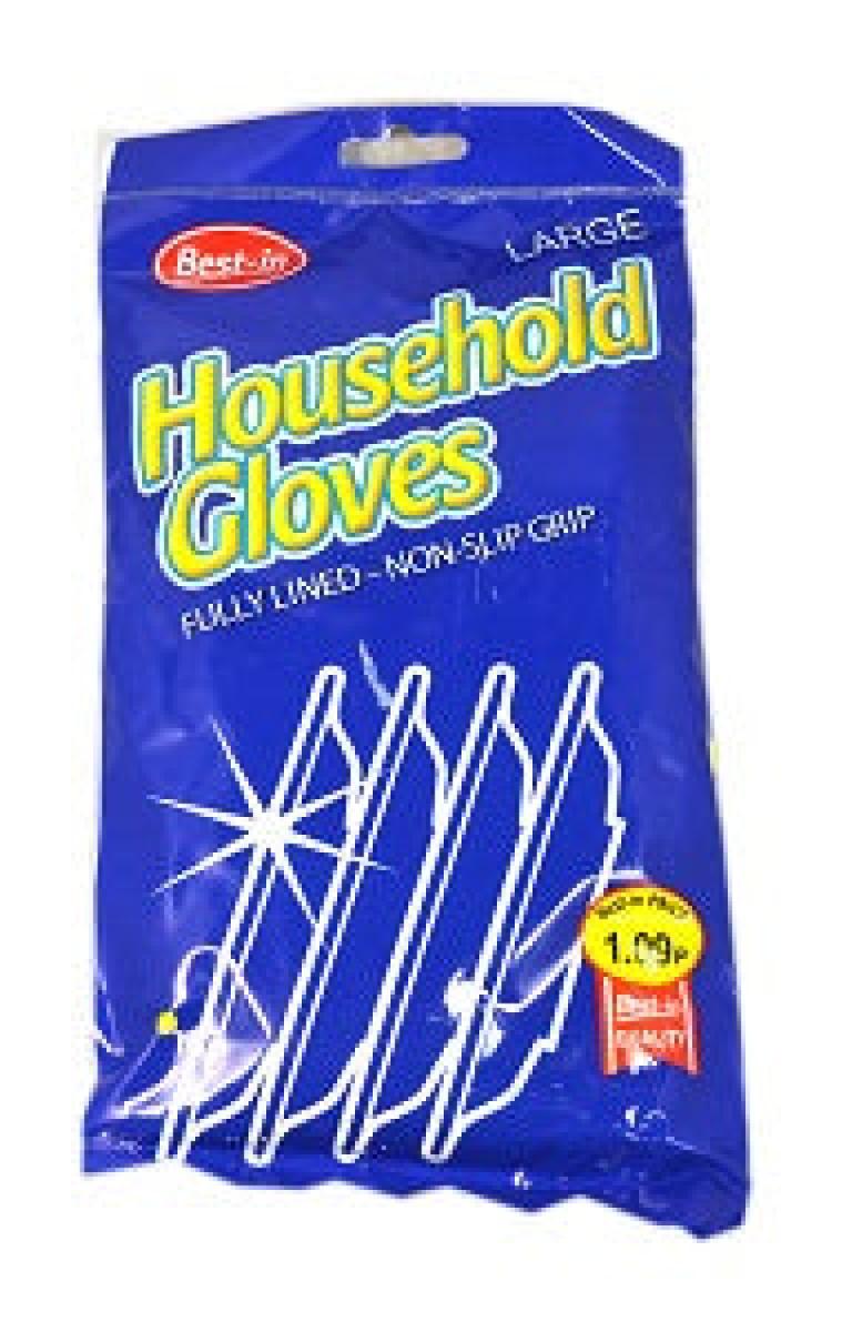 Household Gloves Large 1 Pair