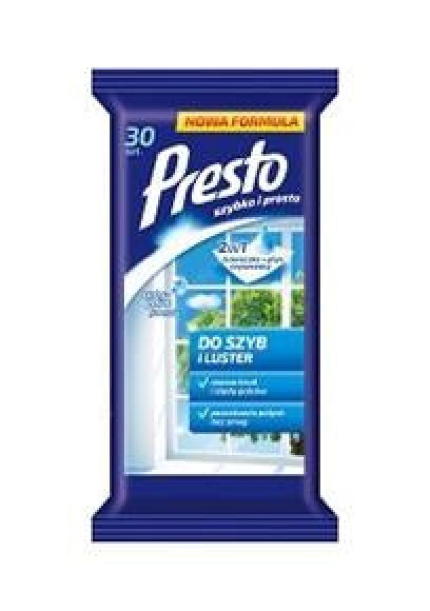 Moistened Wipes For Windows & Mirrors x30