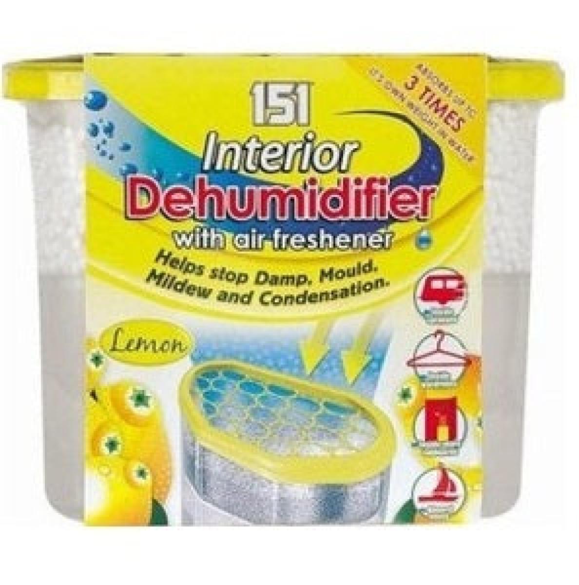 Interior Dehumidifier With Air Freshener Lemon