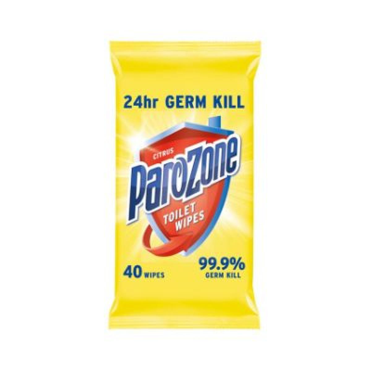 Toilet Wipes Fresh Lemon x40