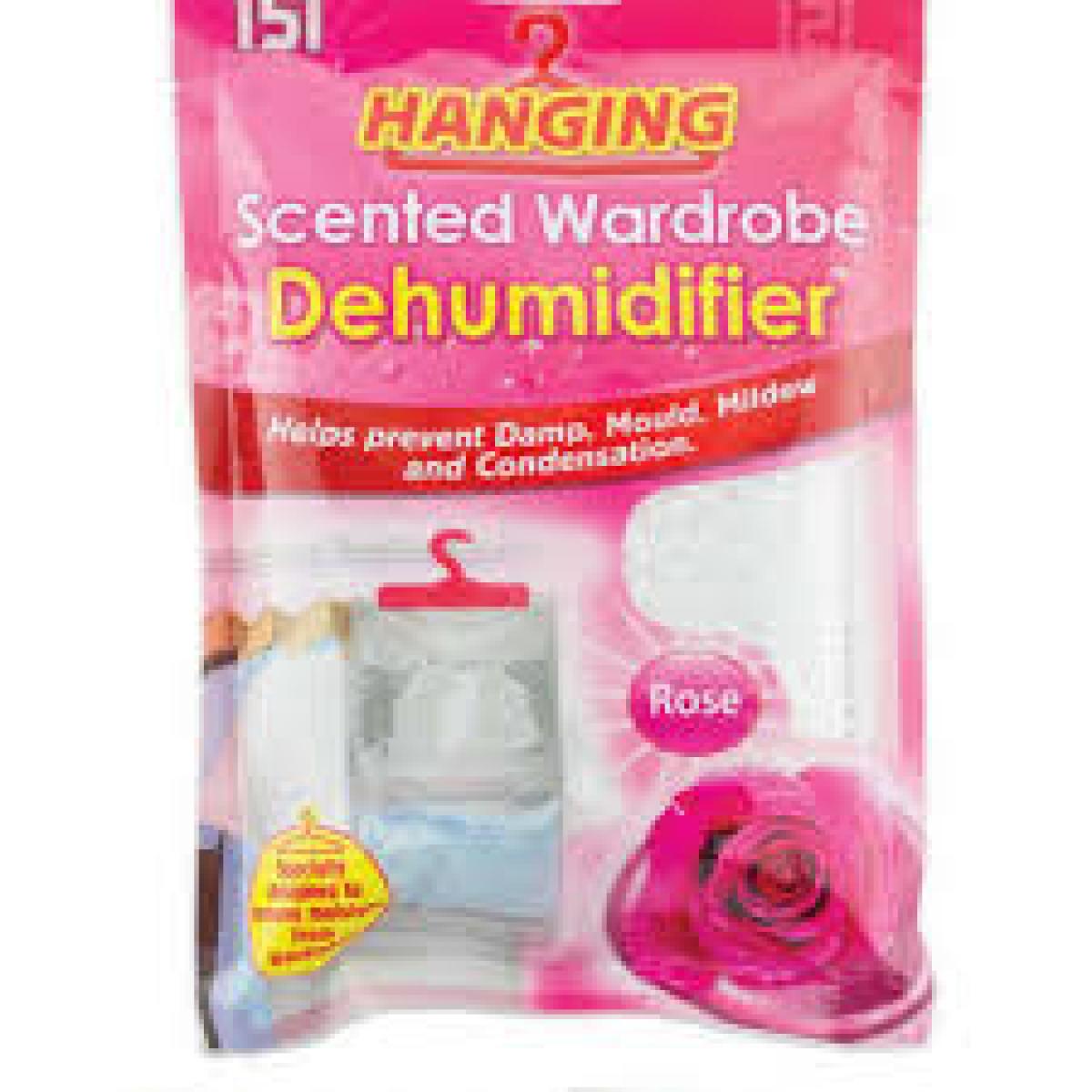 Hanging Scented Wardrobe Dehumidifier Rose