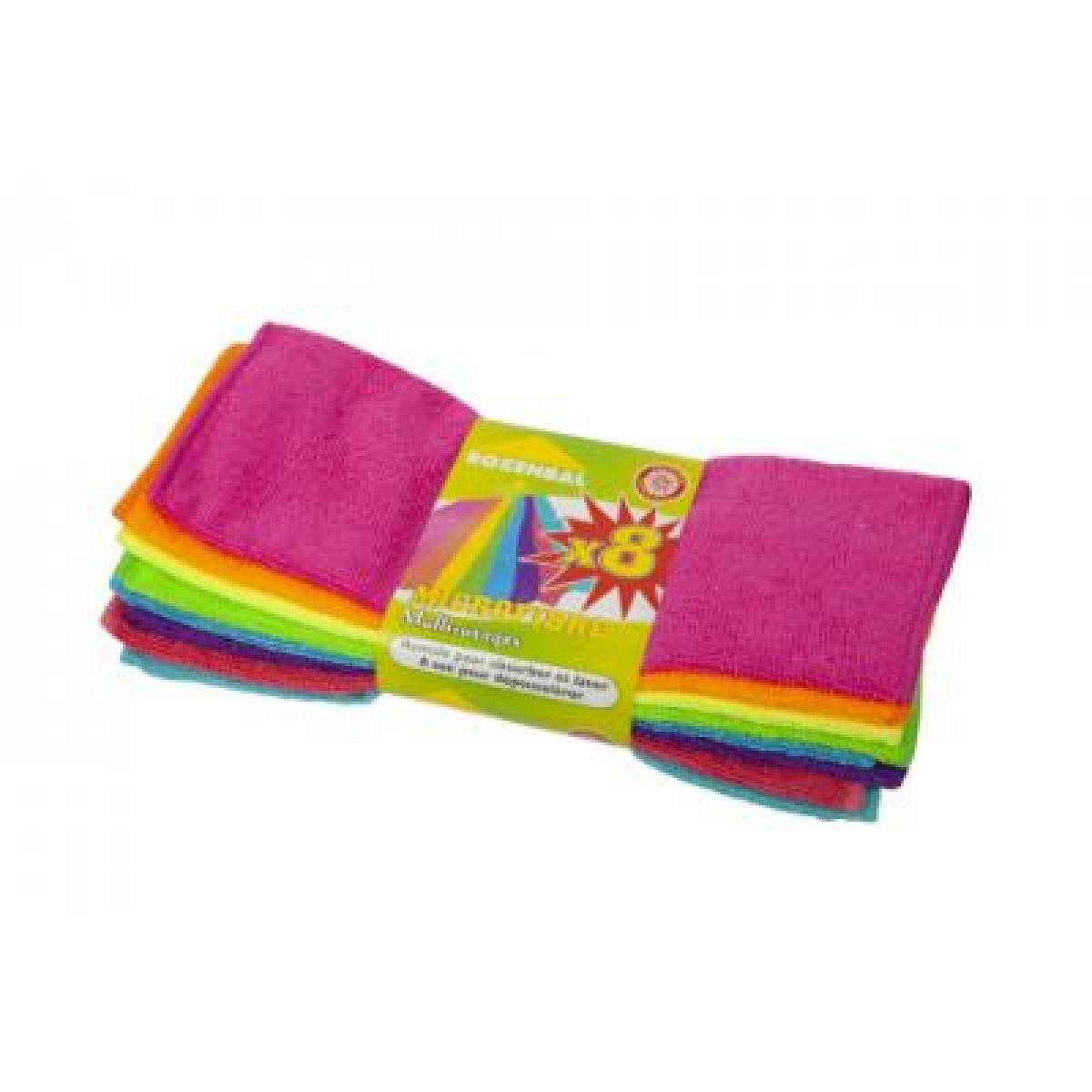 Microfibre Multi-Usages Cloths x8