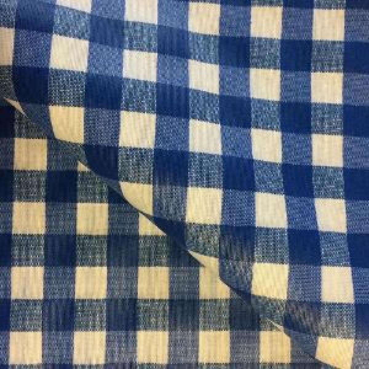 Cleaning Cloth (Blue & White Check) x2