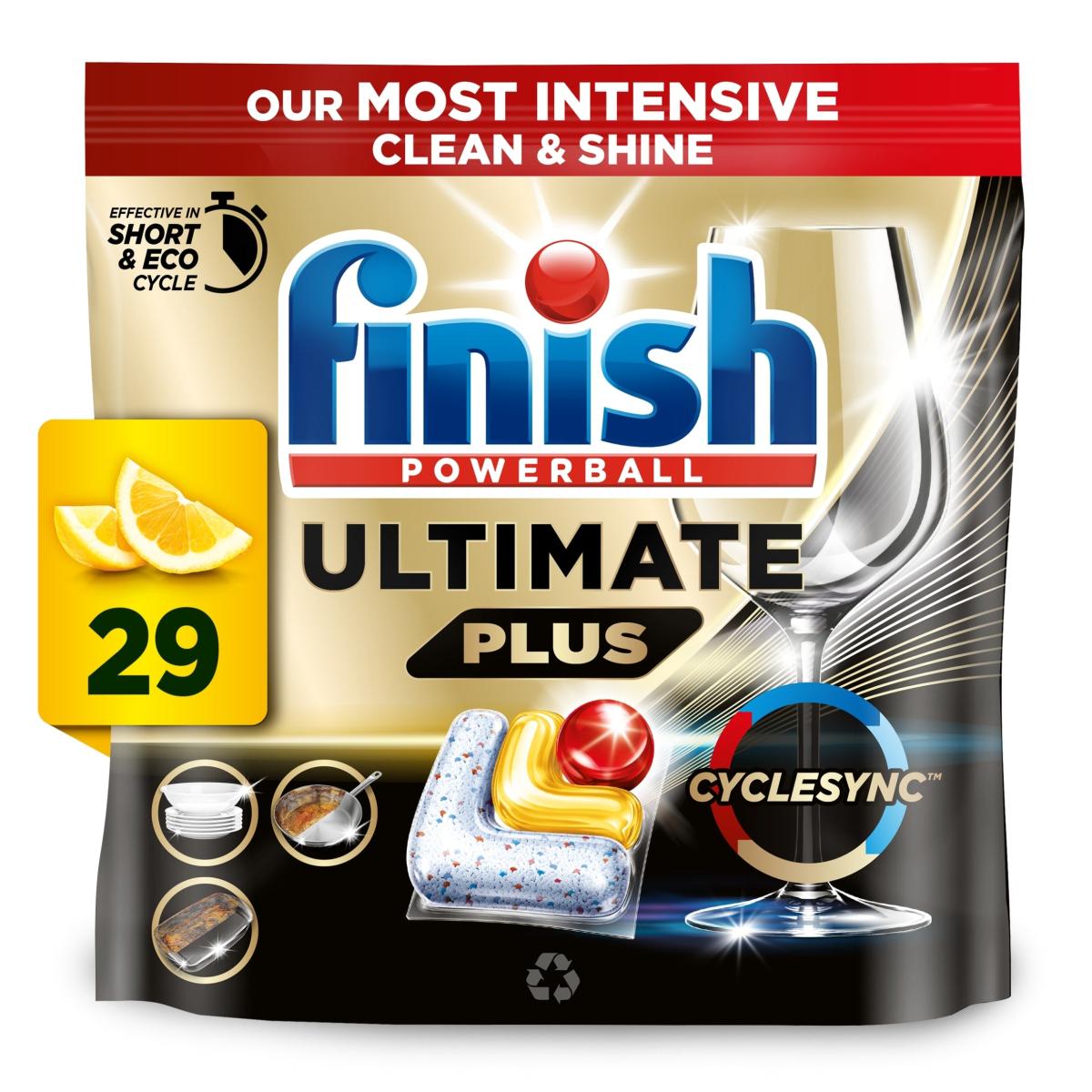 Ultimate Plus All In One 29 Dish Washer Tablets Lemon