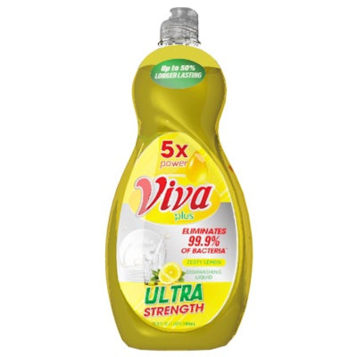 Ultra Strength Dish Washing Liquid Zesty Lemon