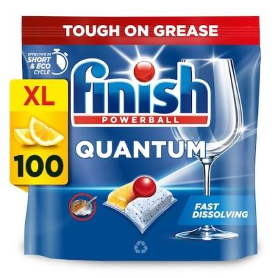 Quantum All In One 100 Dish Washer Tablets Lemon