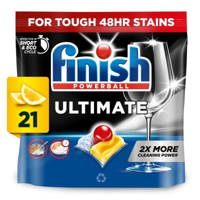 Ultimate All In One 21 Dish Washer Tablets Lemon