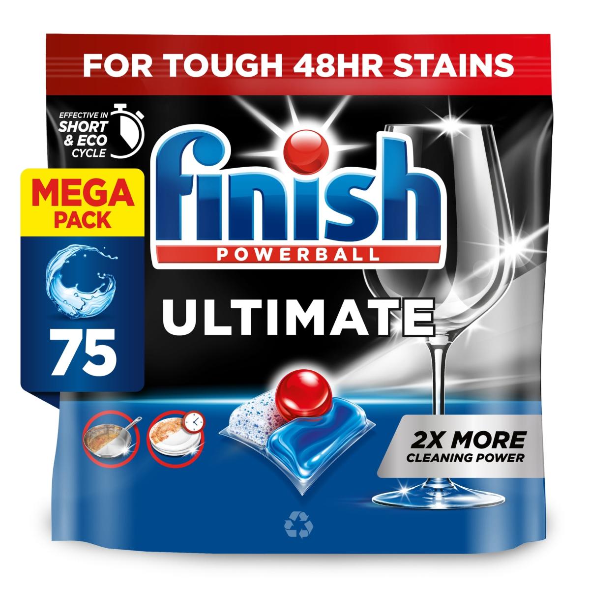 Ultimate All In One Deep Clean & Shine 75 Dish Washer Tablets