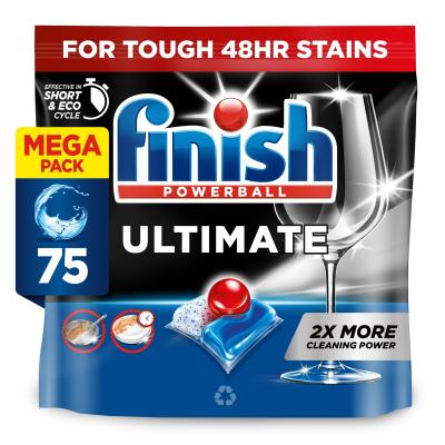 Ultimate All In One Deep Clean & Shine 75 Dish Washer Tablets