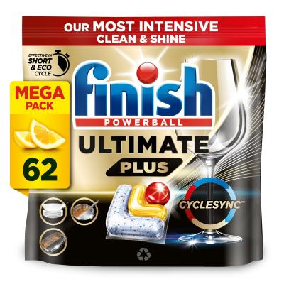 Ultimate Plus All In One Dish Washer Tablets Lemon 6x2