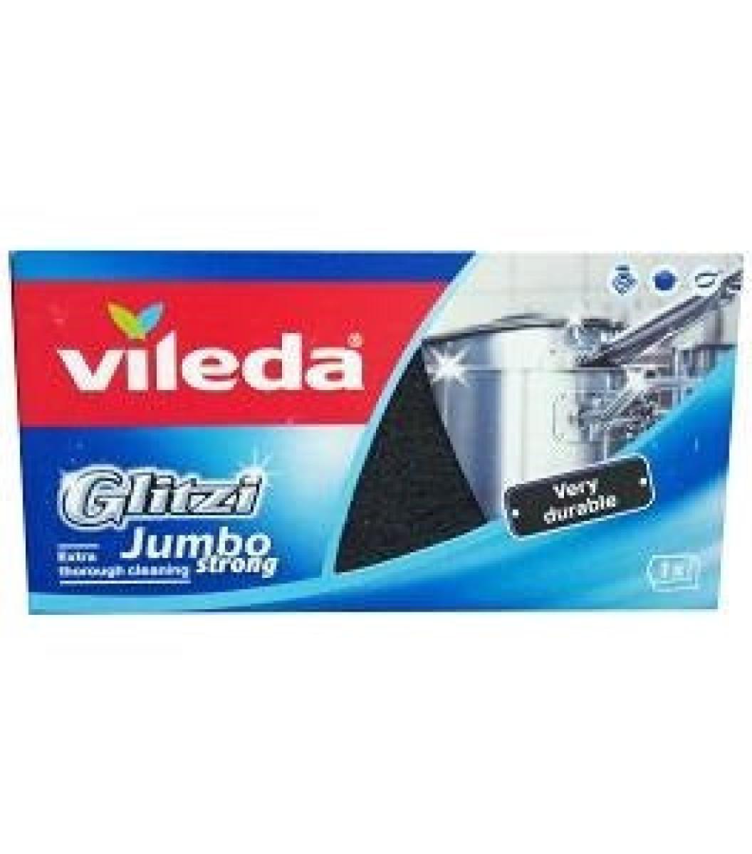 Glizti Jumbo Strong Sponge Scourer x2