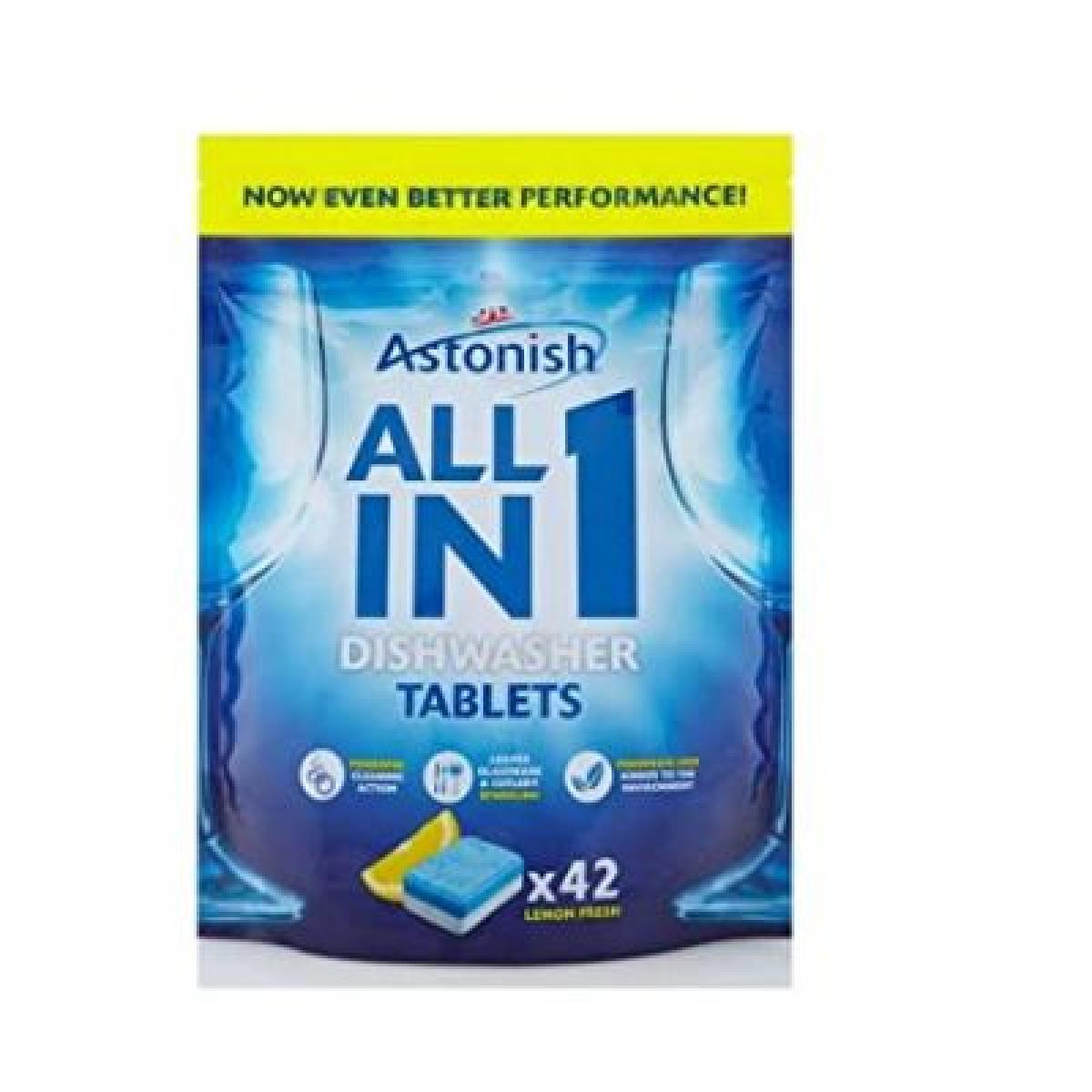 All in 1 Lemon Dishwasher Tablets