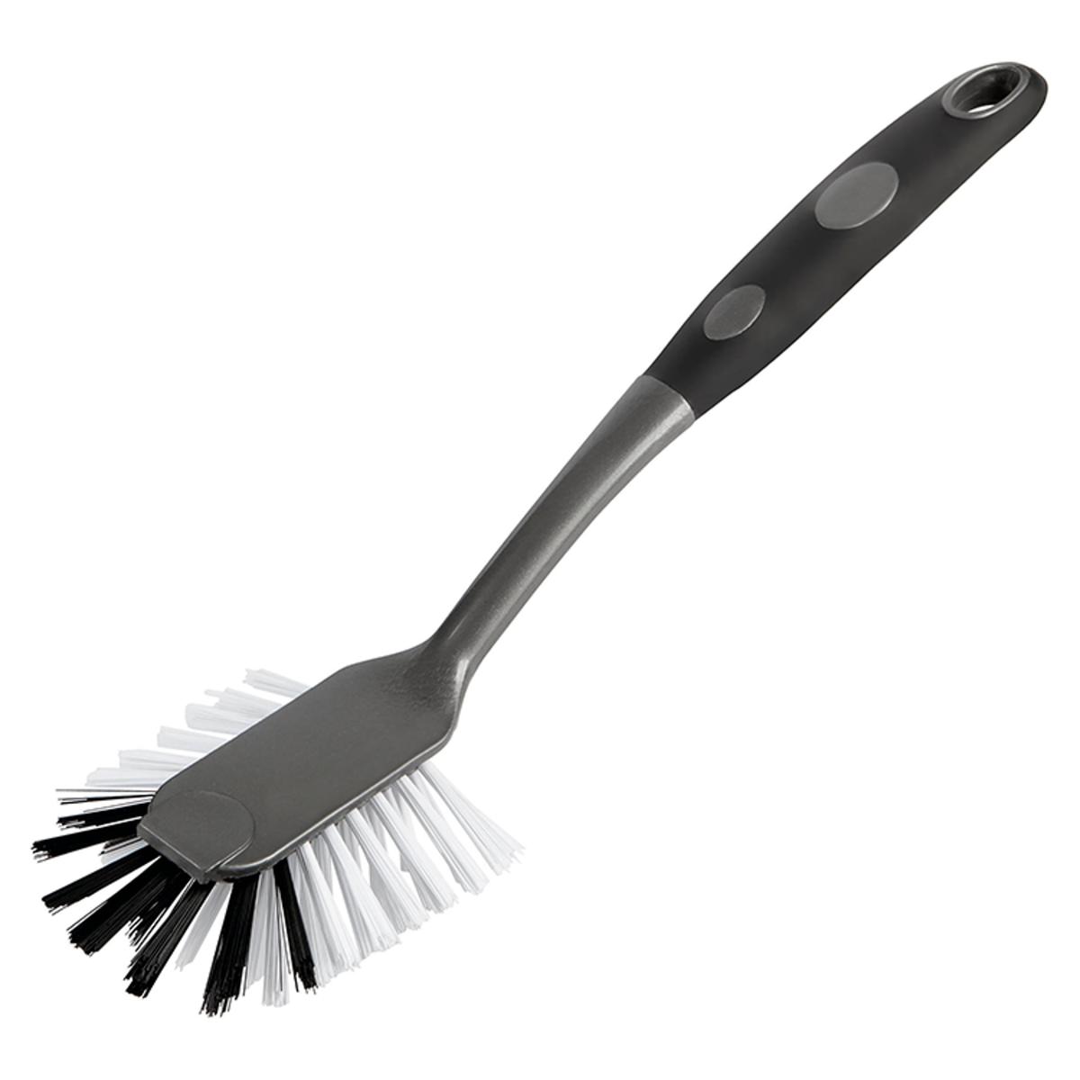 Round Dish Brush Platinum