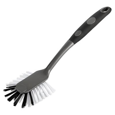 Round Dish Brush Platinum