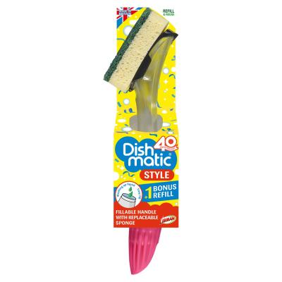 Style Fillable Handle & Replacement Sponge