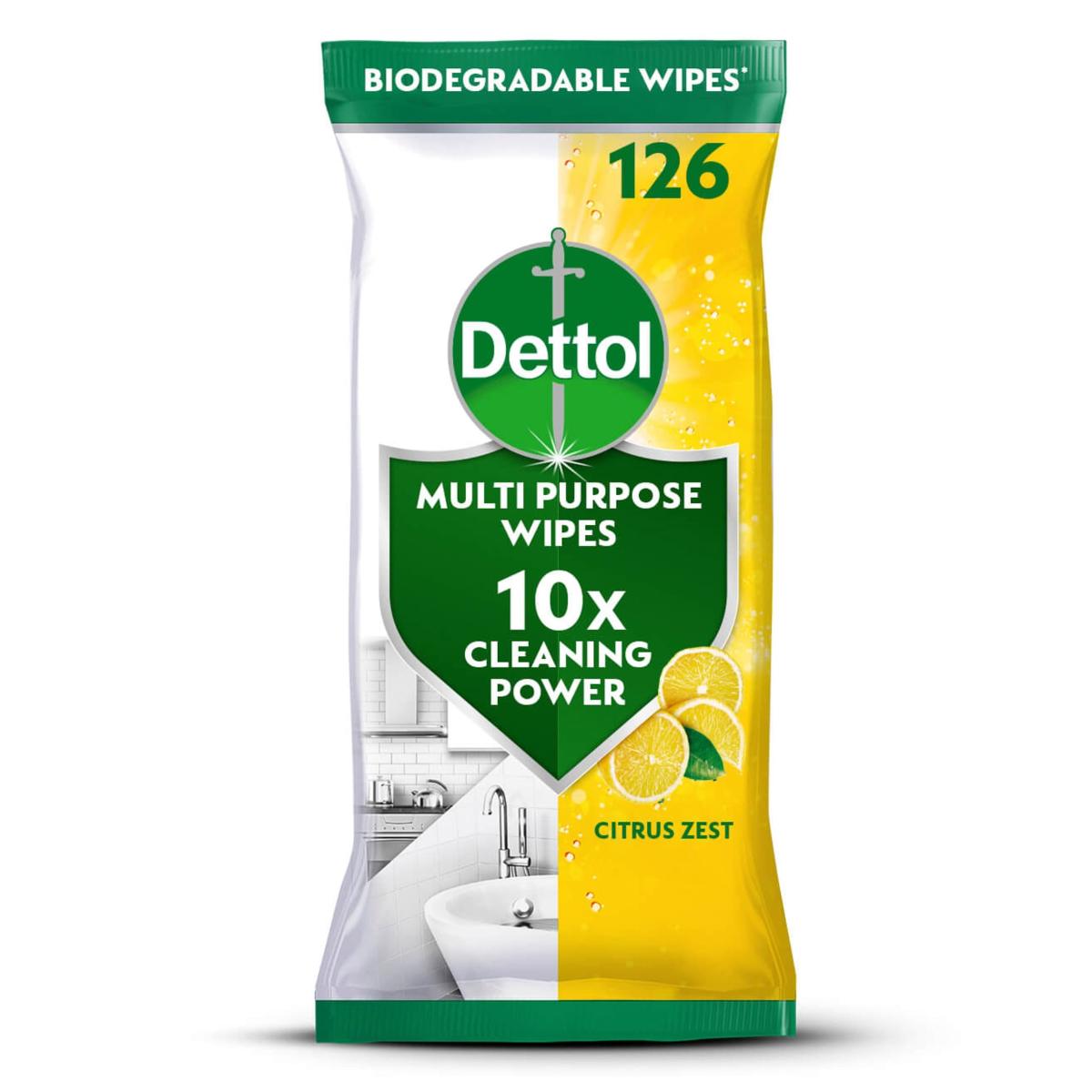 Multi-Purpose Cleaning Wipes Citrus