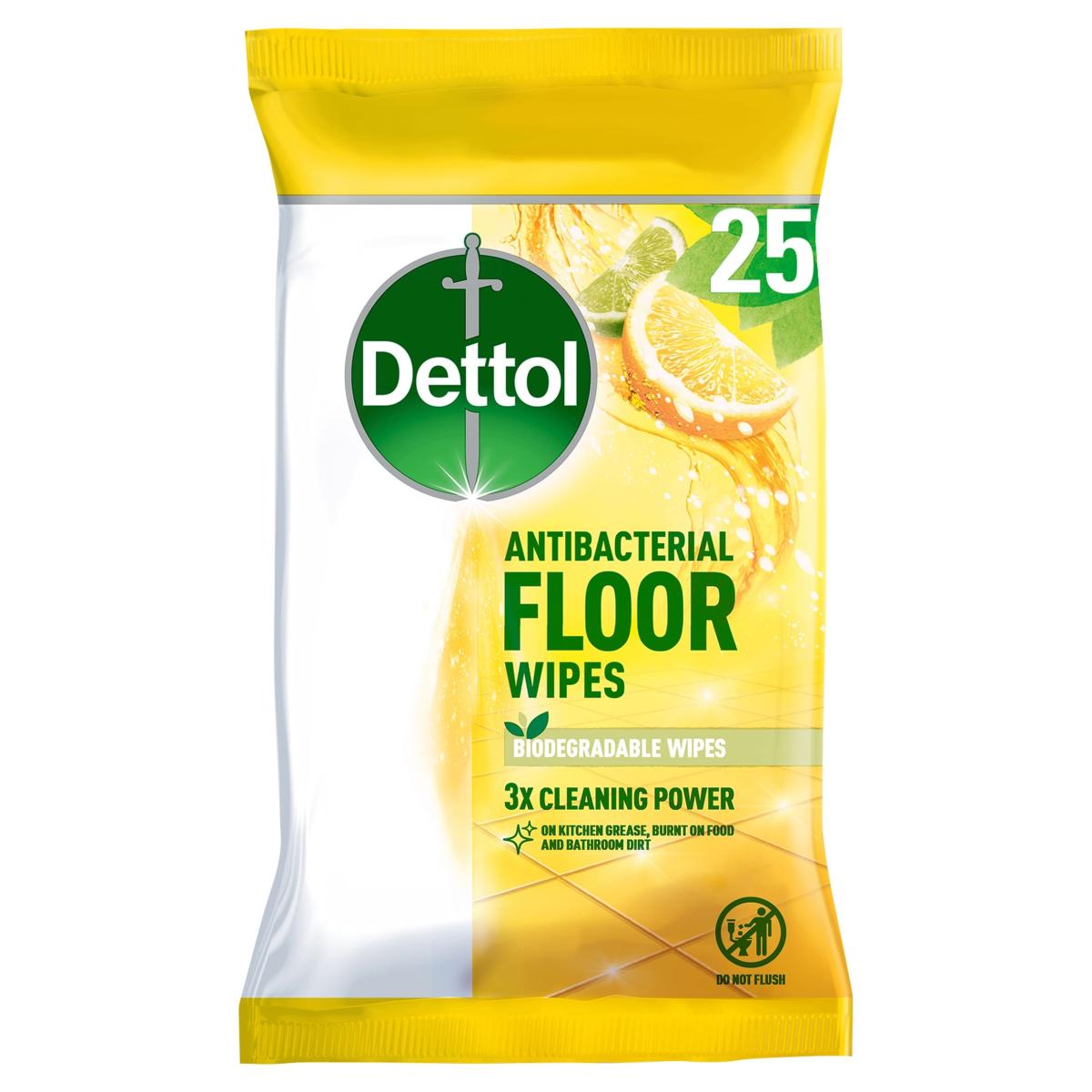 Anti-Bacterial Extra Large Floor Wipes