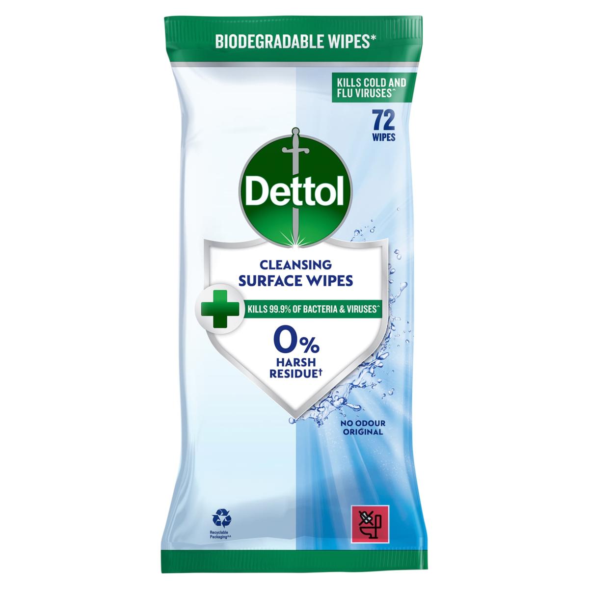 Anti-Bacterial Multi Surface Cleaning Wipes
