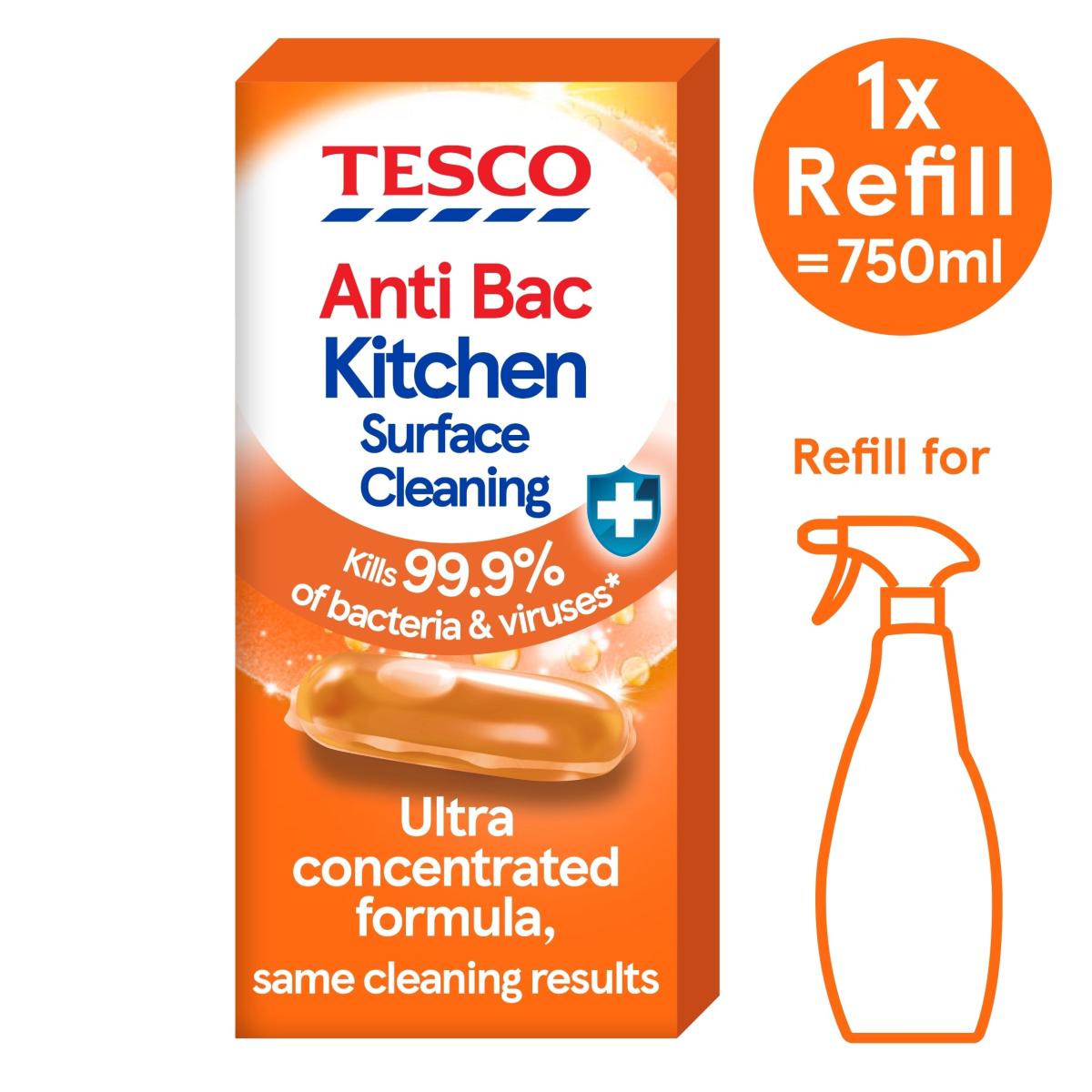 Anti-Bacterial Kitchen Surface Cleaner Refill