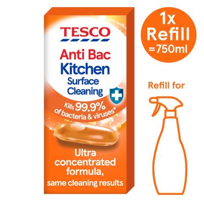 Anti-Bacterial Kitchen Surface Cleaner Refill
