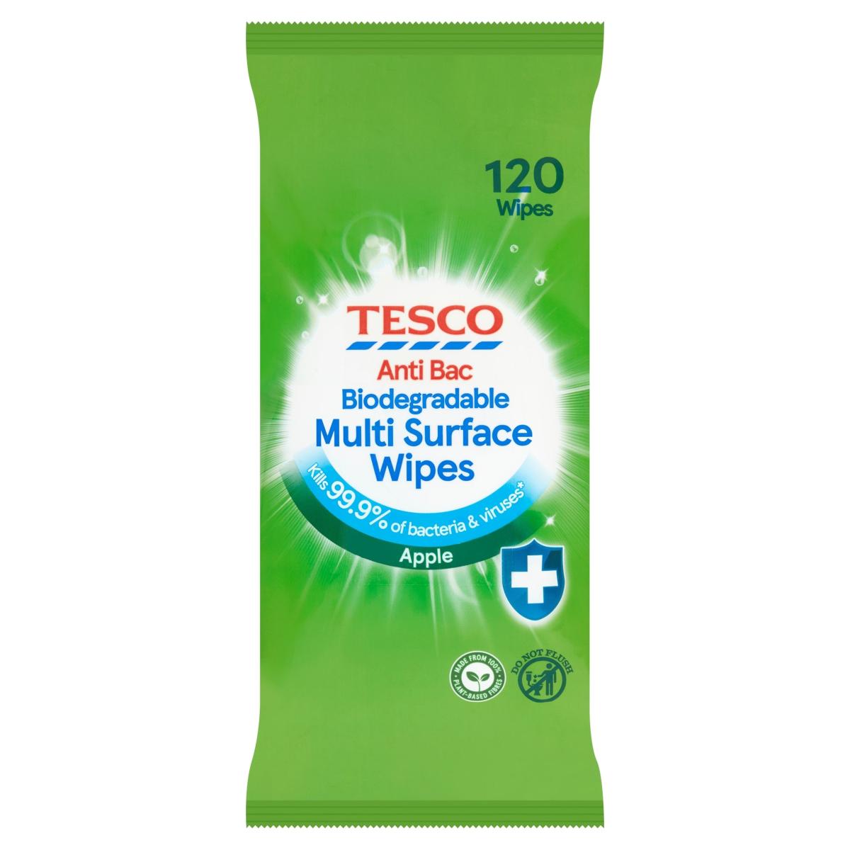 Anti-Bacterial Multi Surface 120 Wipes Apple